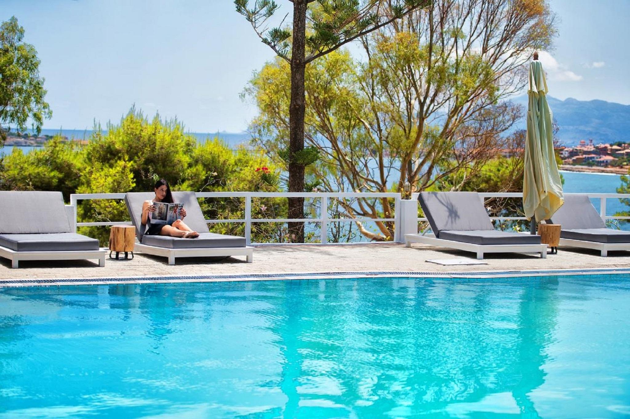 Akra Morea Hotel & Residences Monemvasia Bagian luar foto