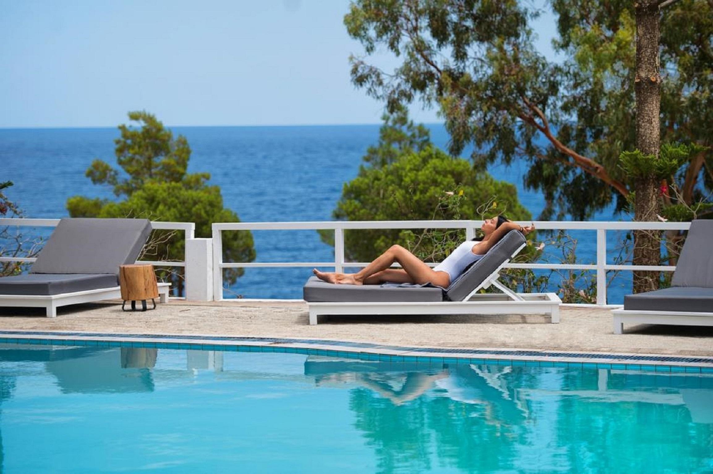 Akra Morea Hotel & Residences Monemvasia Bagian luar foto