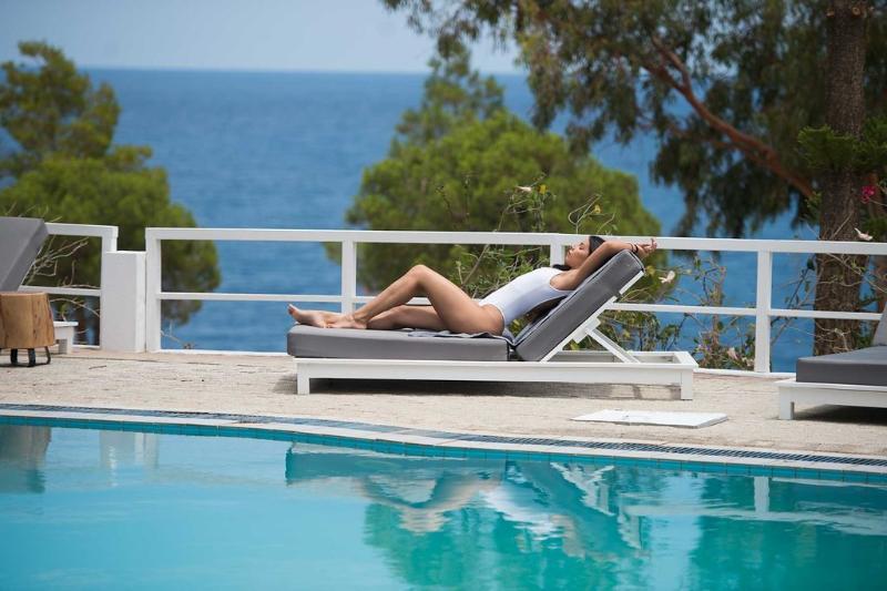 Akra Morea Hotel & Residences Monemvasia Bagian luar foto